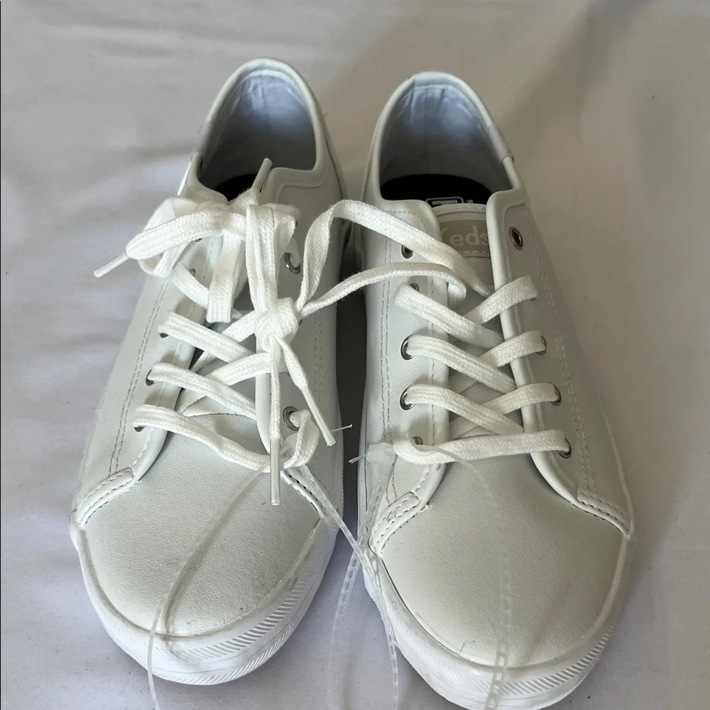 Keds Classic White Sneakers with Memory Foam